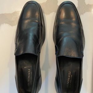BrunoMagli Calfskin Leather Slip-Ons